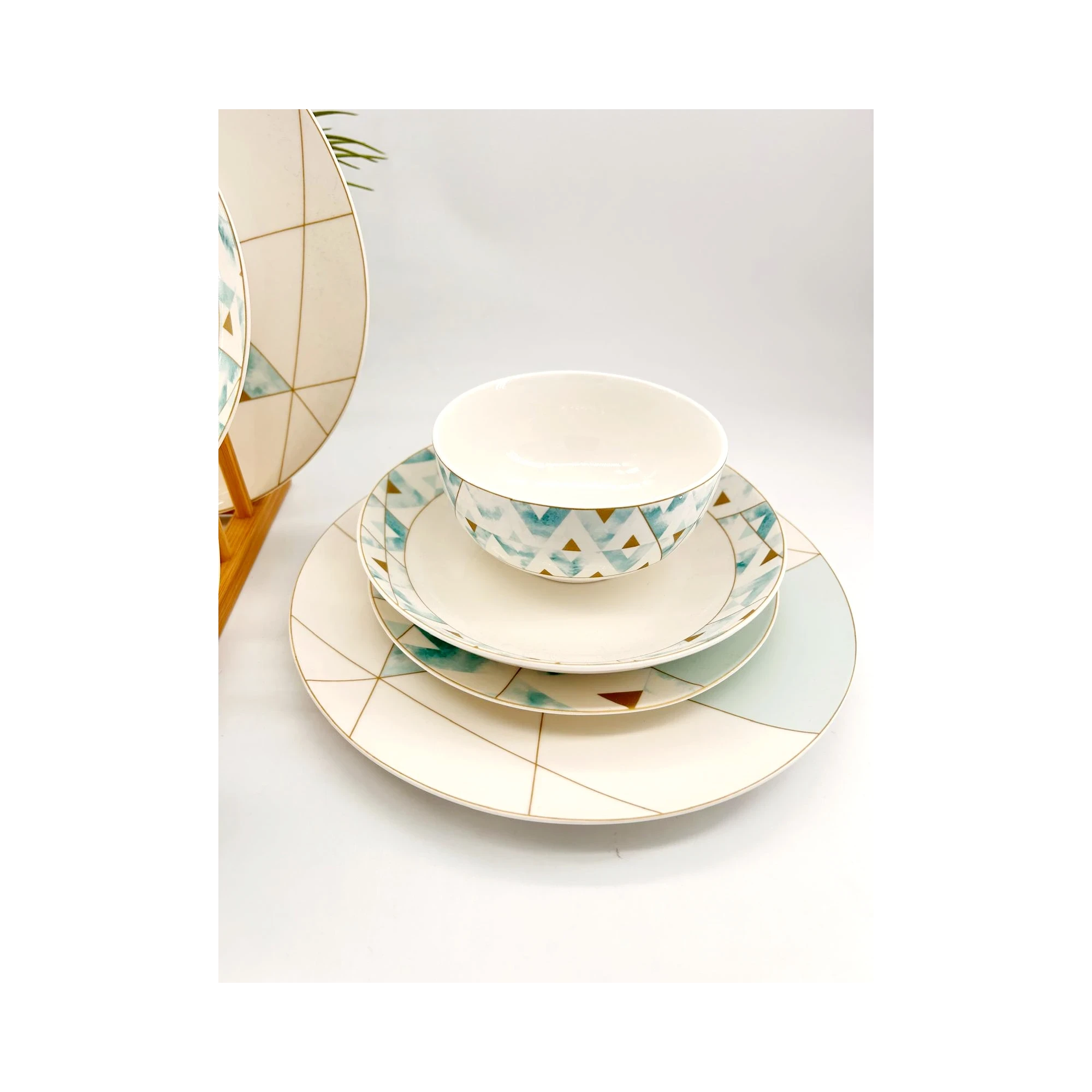 Service de Table Karaca  : Style Graphique et Élégance