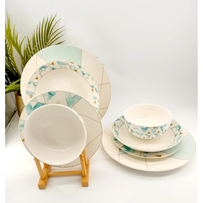 Service de Table Karaca  : Style Graphique et Élégance