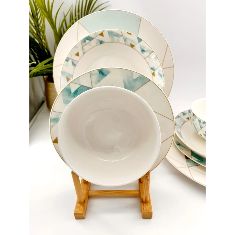 Service de Table Karaca  : Style Graphique et Élégance