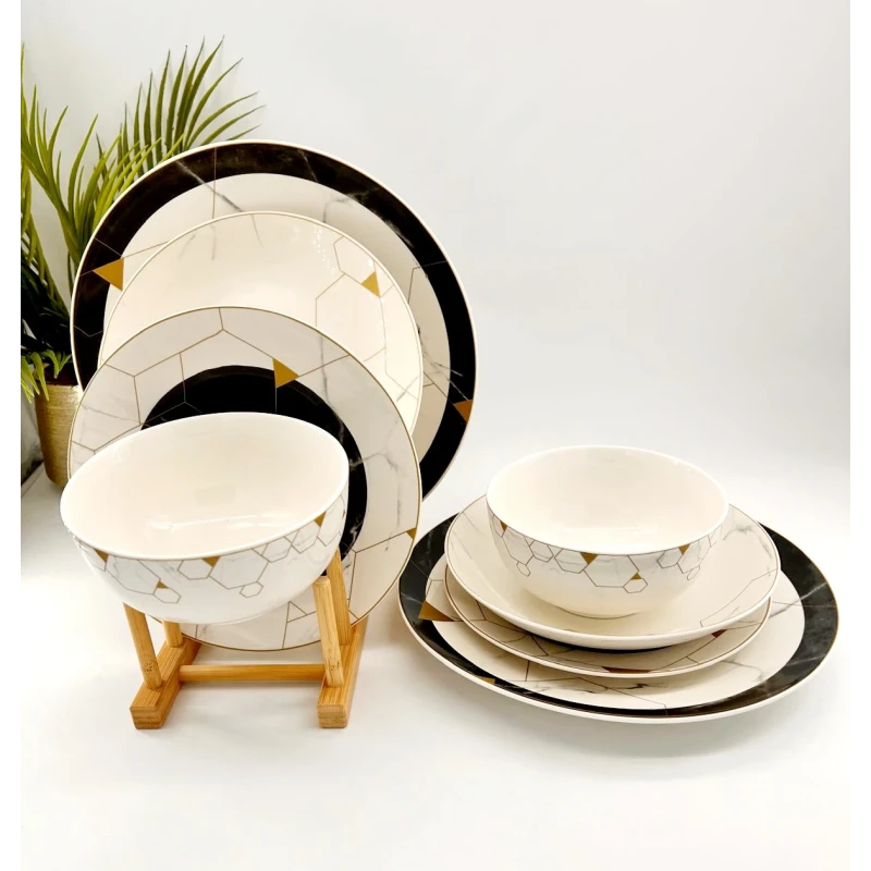 Service de Table Karaca Gem : Élégance Moderne