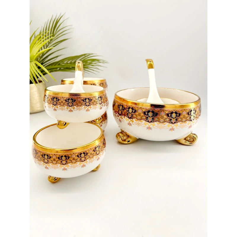 Ensemble Spécial Ramadan en Porcelaine : Motifs Orientaux