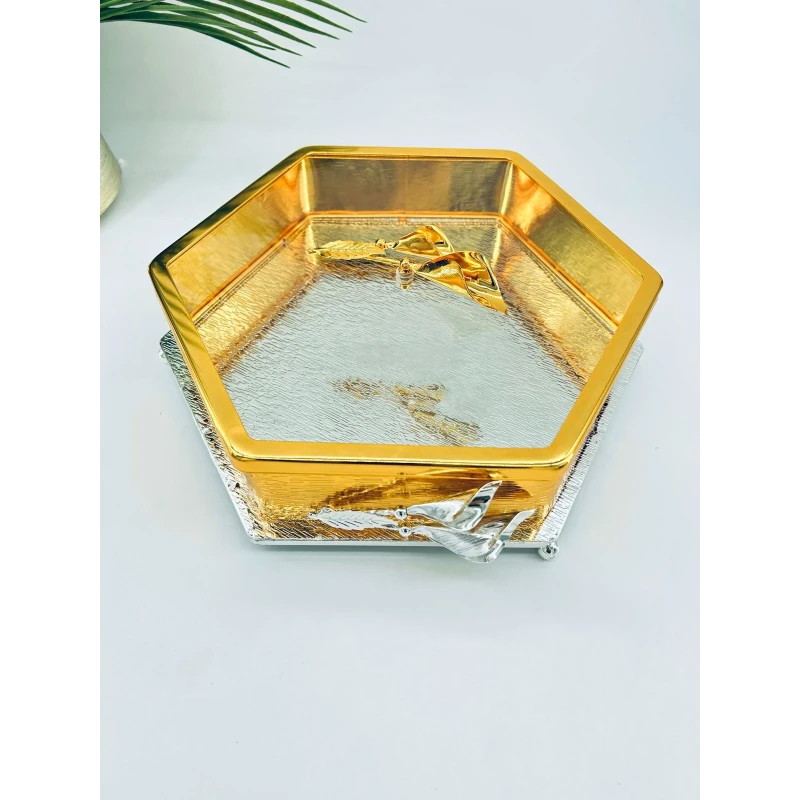 Boîte de Présentation Hexagonale avec Couvercle
