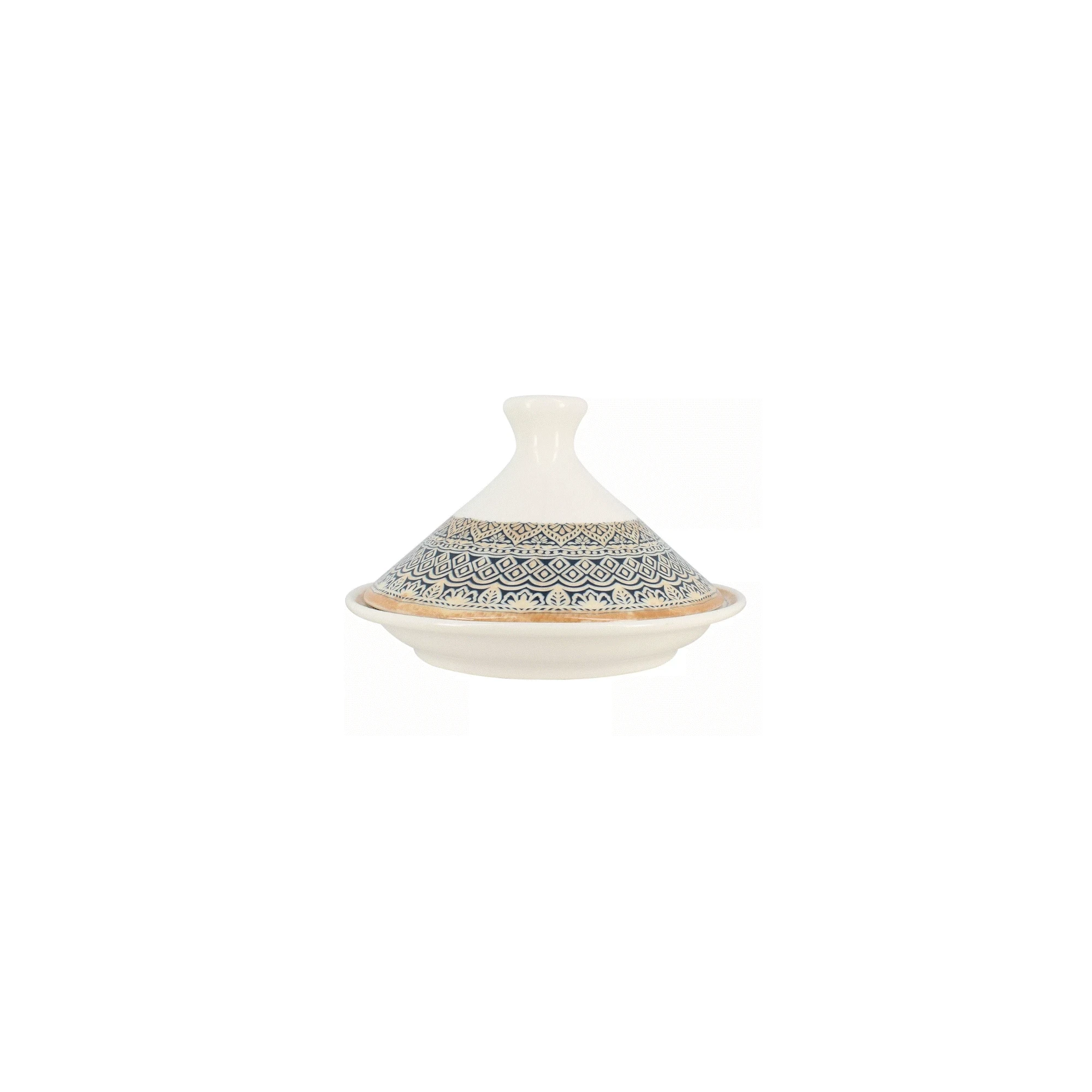 Tajine Byzance – Élégance et Tradition en Porcelaine