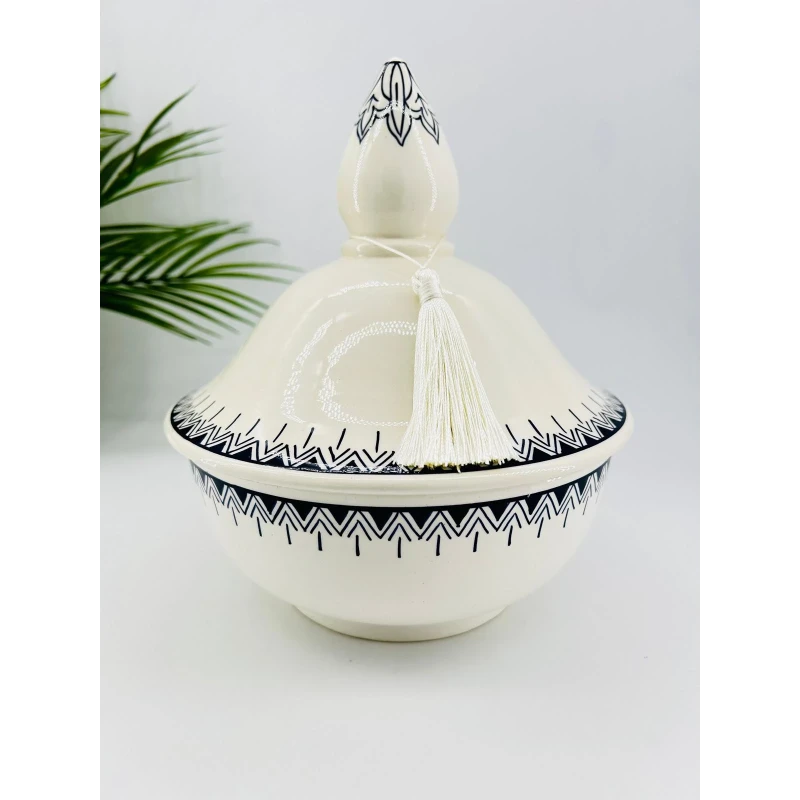 Ensemble Soupière Artisanale Marocaine avec 6 Bols – Safi