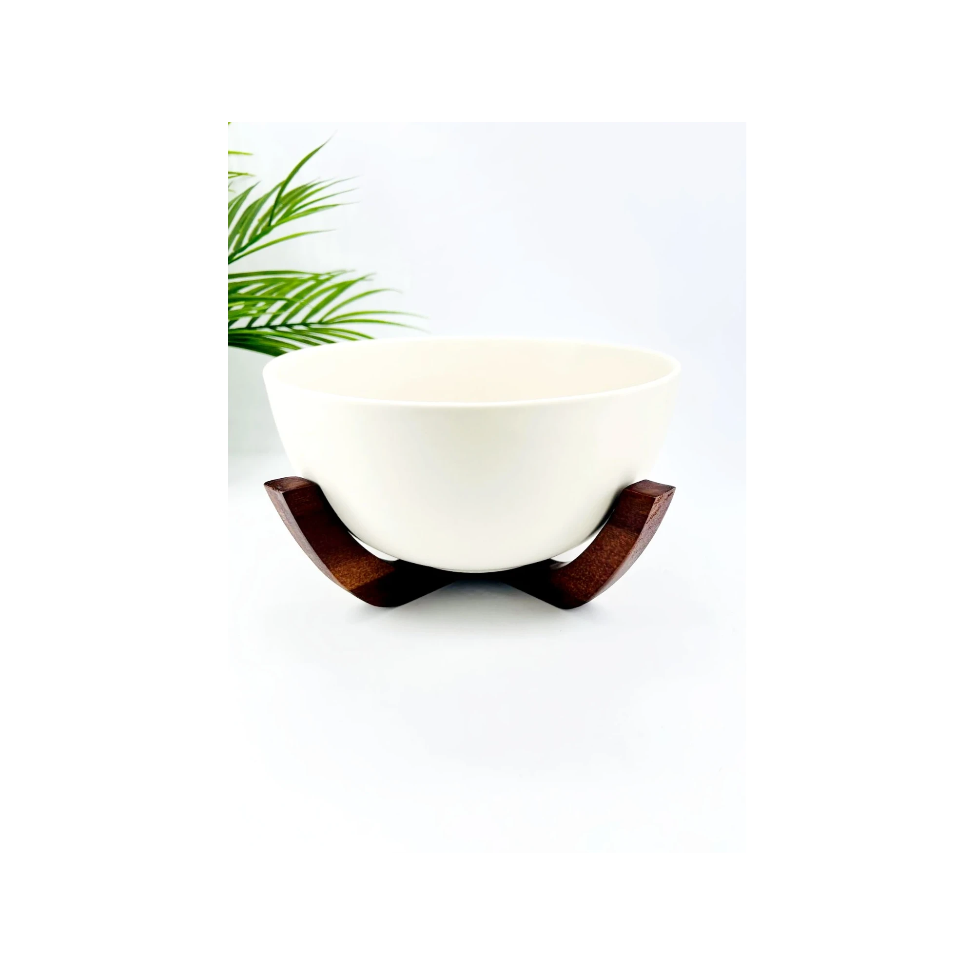 Bol avec socle en bois d’acacia – Modèle moyen