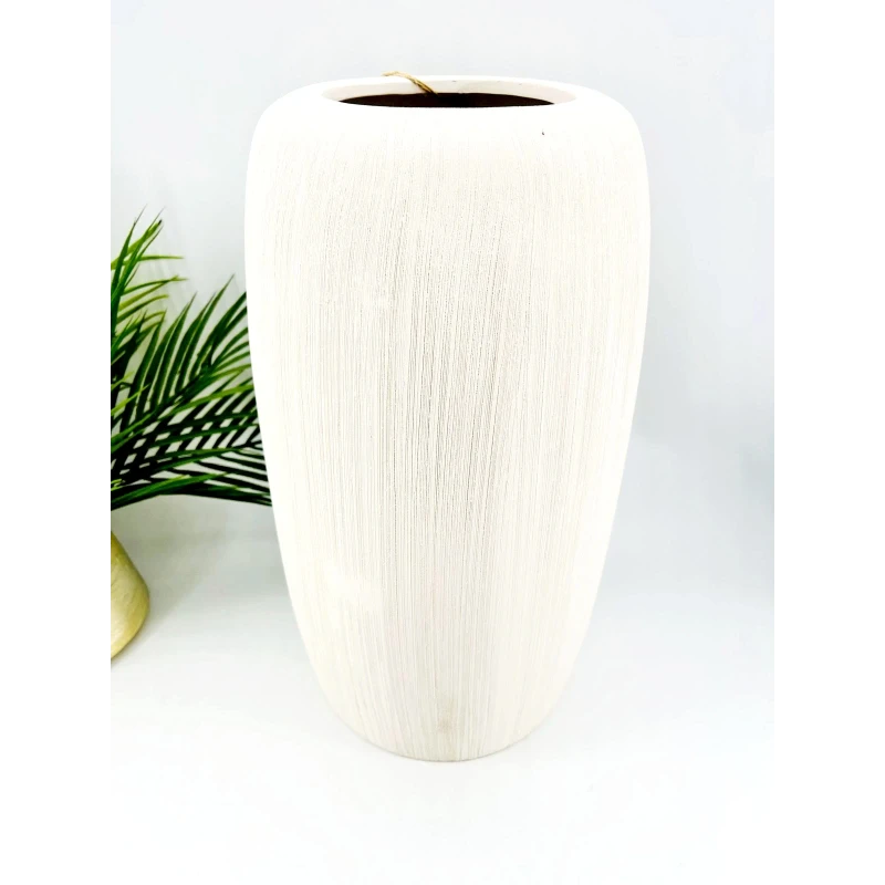 Vase en terracotta fait main – 42 cm