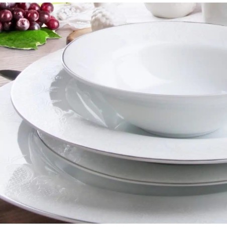 Service de Table en Porcelaine avec Soupière