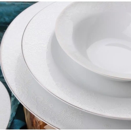 Service de Table en Porcelaine avec Soupière