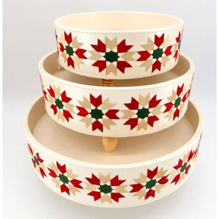 Splendeur Orientale : Trésor Zellige – Tbak Oriental Artisanal du Maroc (30 cm)